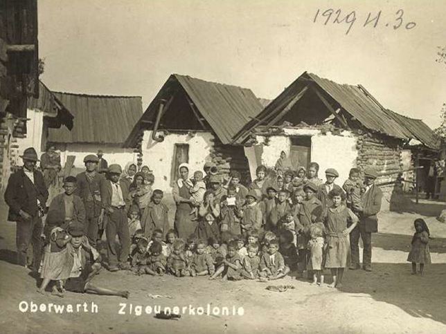 Oberwart, Zigeunerkolonie, 1929